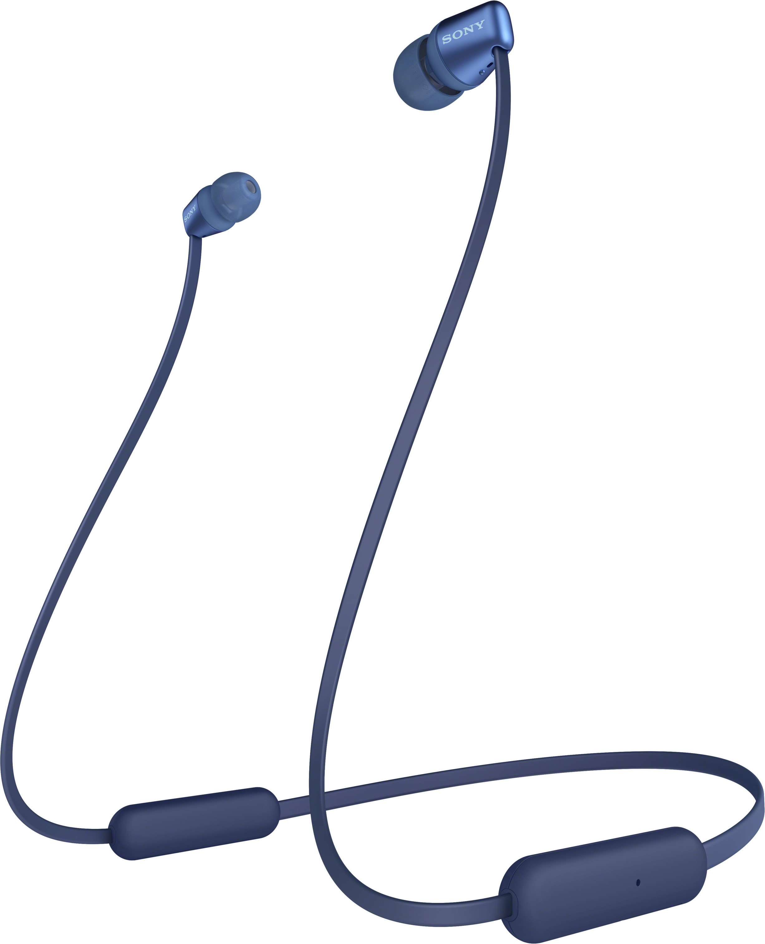 SONY WI-C310, In-ear Kopfhörer Bluetooth Blau