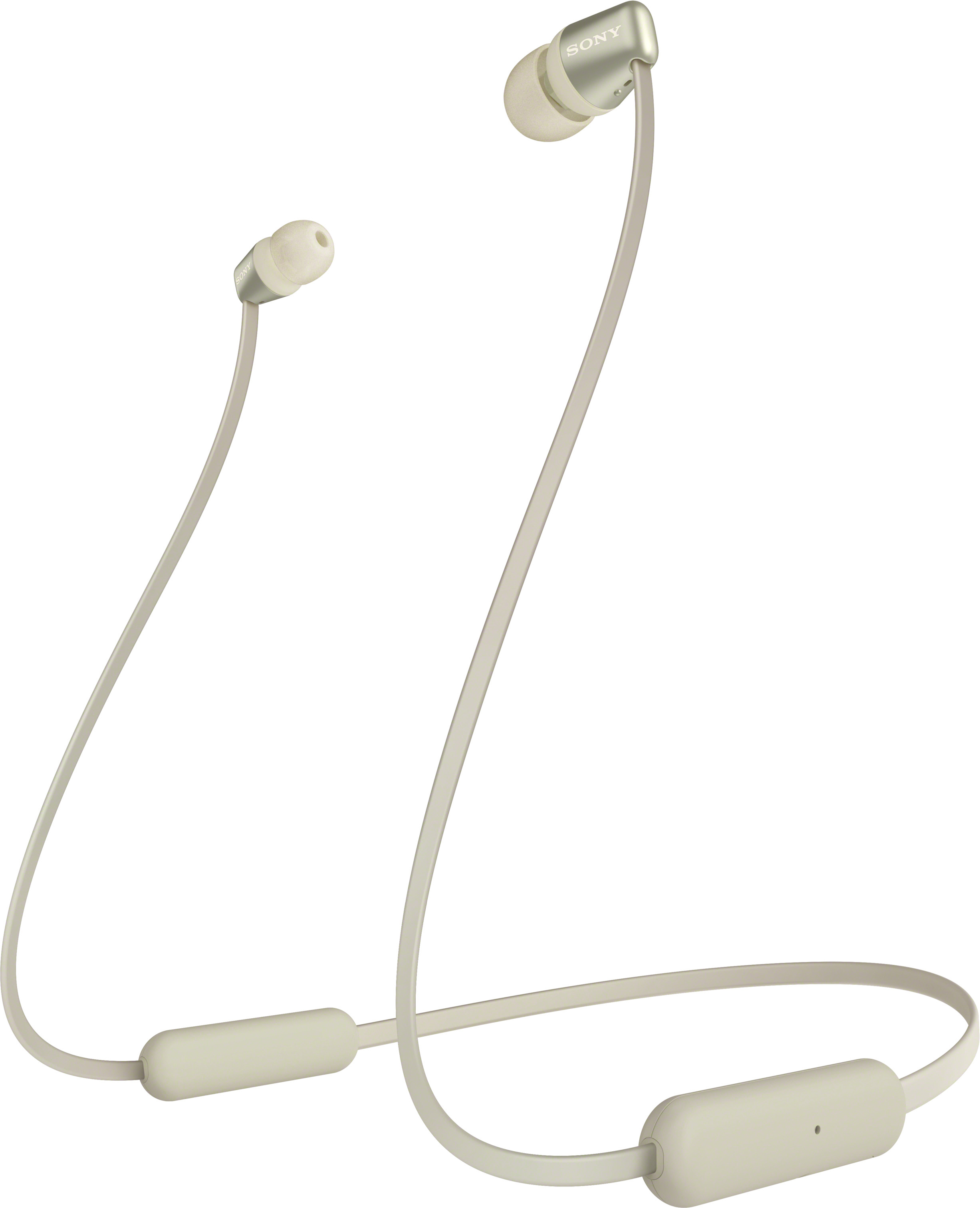 SONY WI-C310, In-ear Kopfhörer Bluetooth Gold