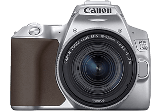 CANON EOS 250D Ezüst fényképezőgép, 18-55 mm EF-S IS STM objektív CP EU26 (3461C001)