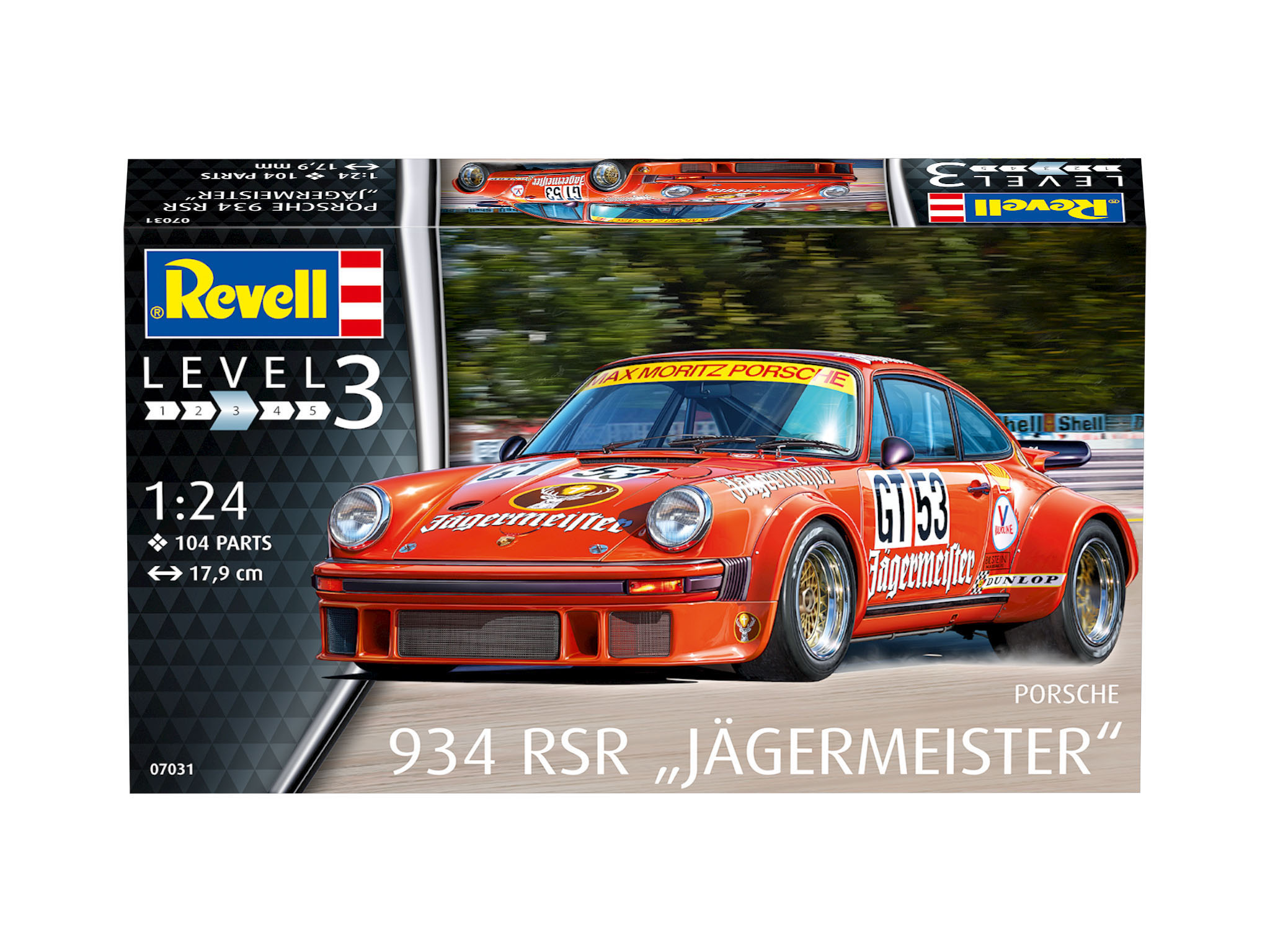 REVELL 07031 934 Jägermeister Mehrfarbig RSR Bausatz