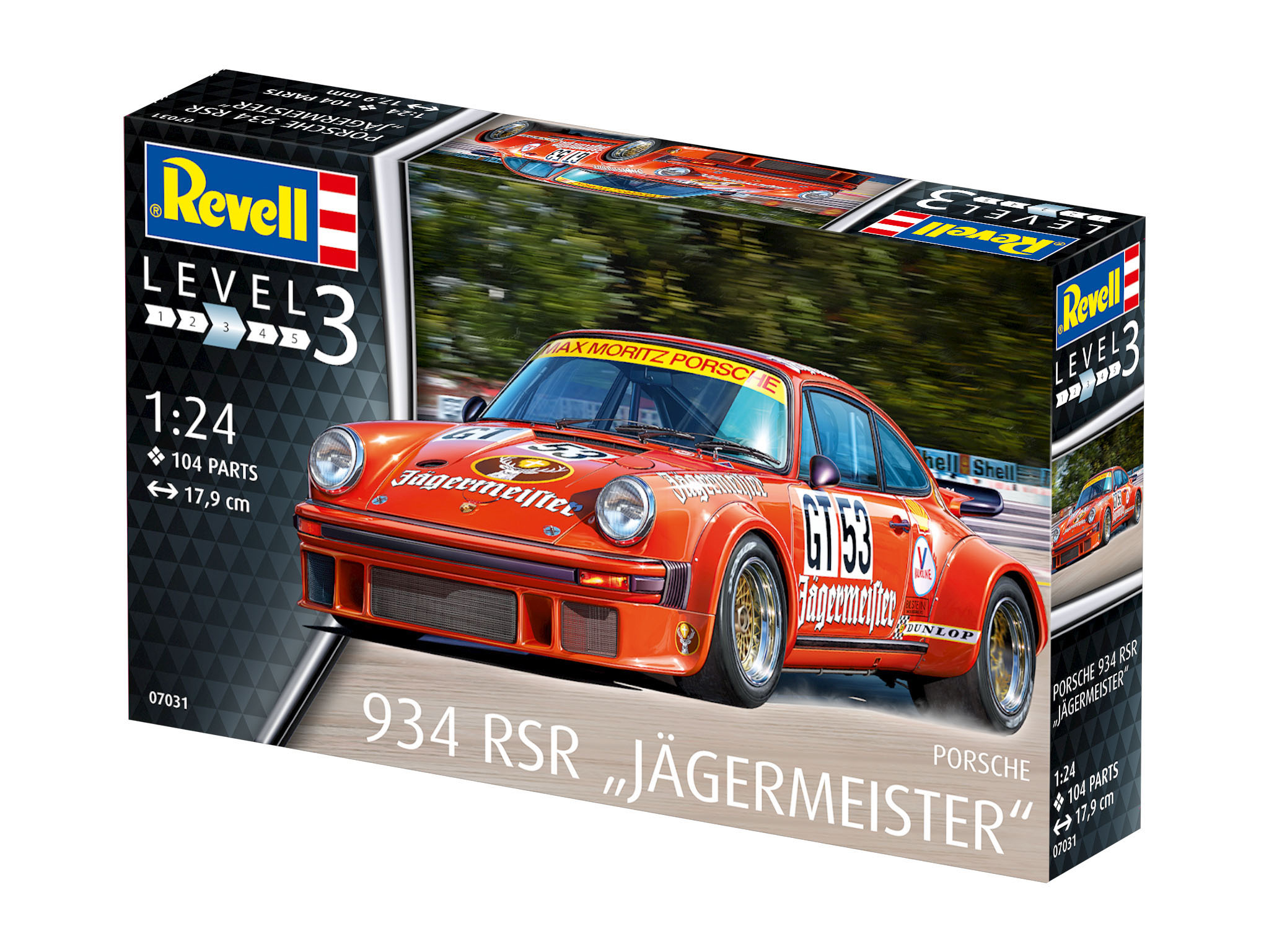 REVELL 07031 934 RSR Bausatz, Mehrfarbig Jägermeister