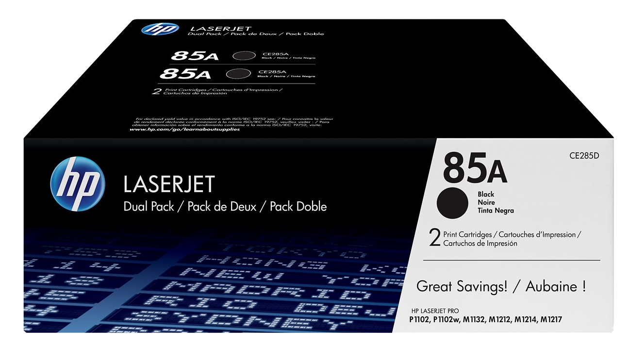 HP 85A fekete eredeti LaserJet tonerkazetta (CE285AD)