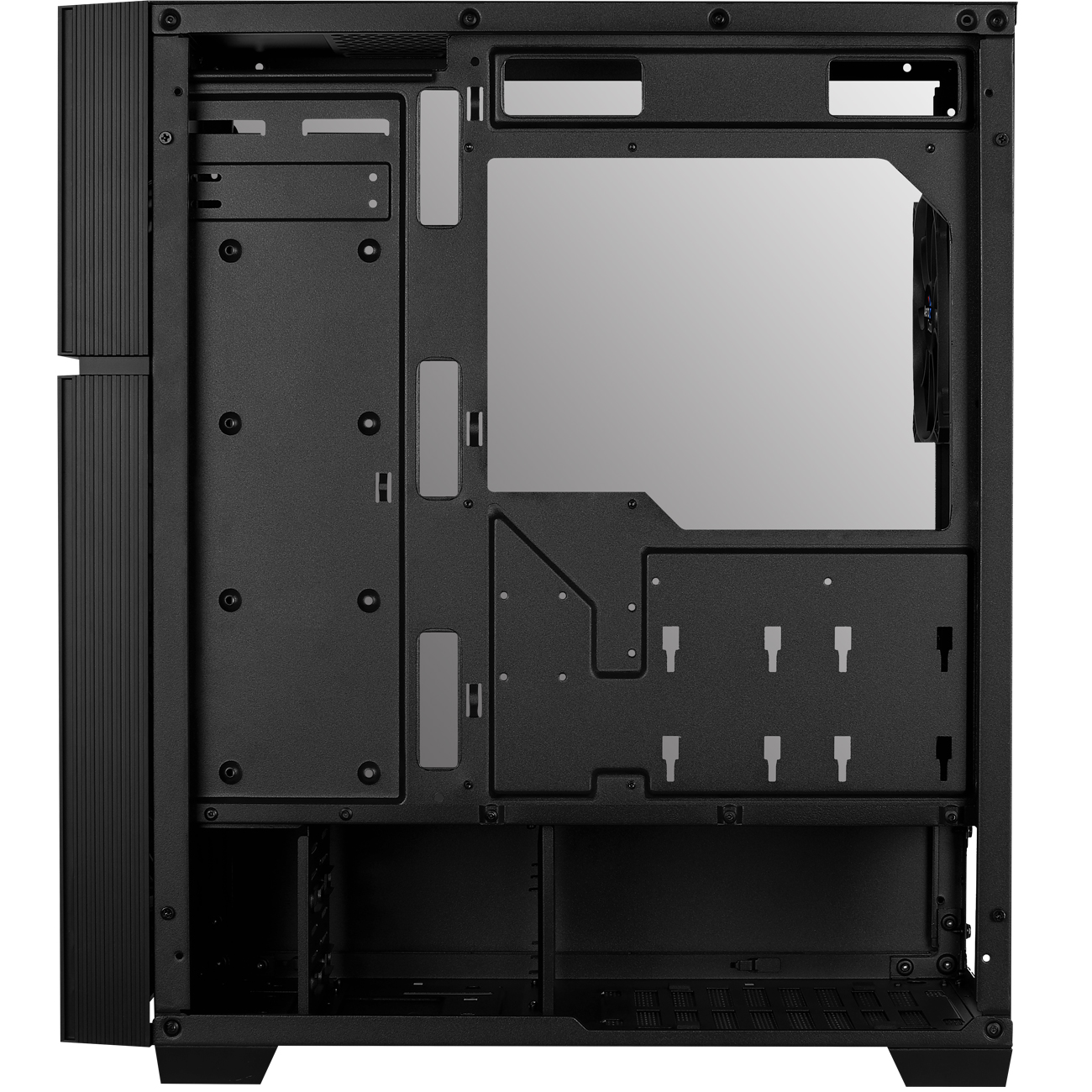 AEROCOOL Playa PC-Gehäuse, Schwarz