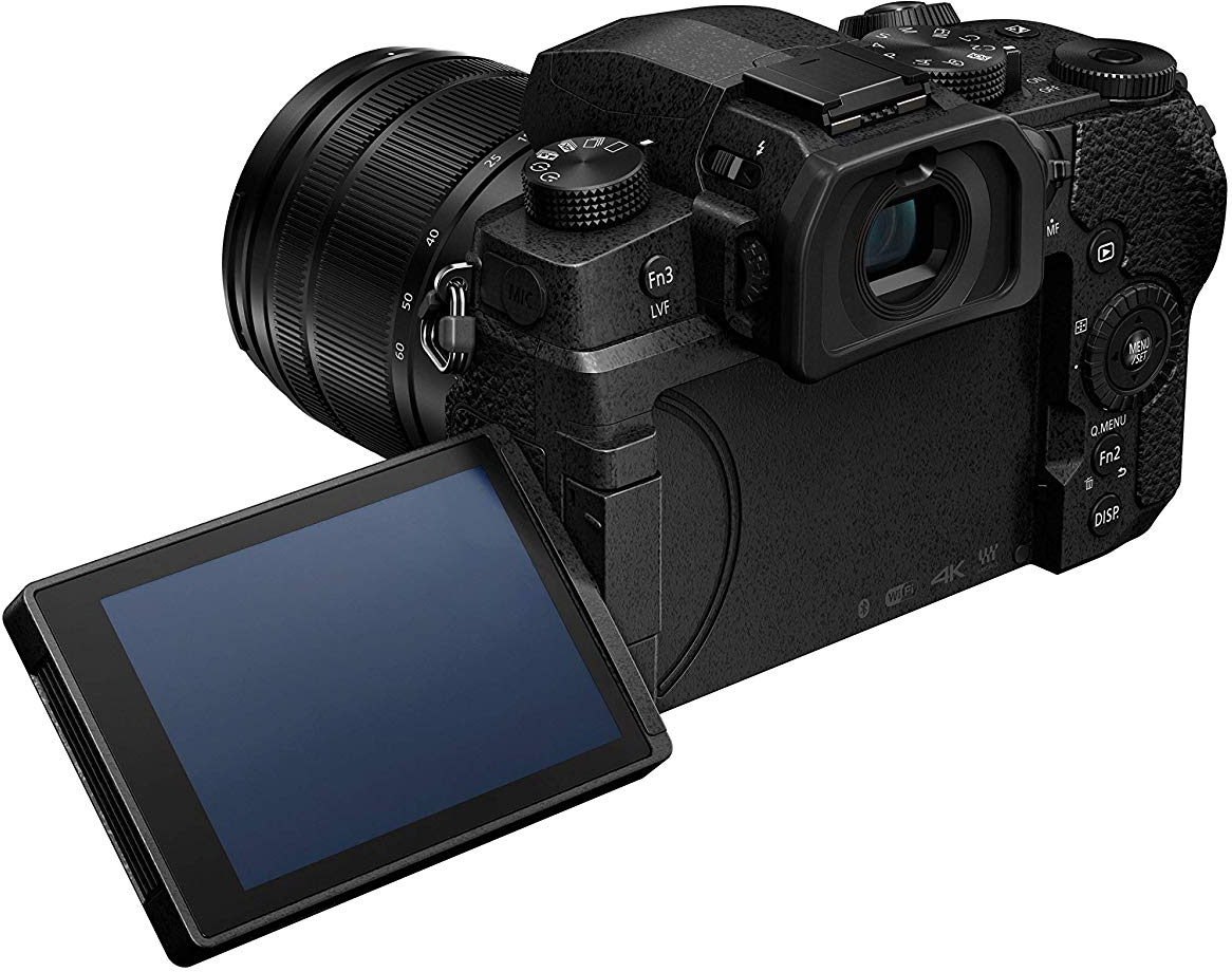 PANASONIC Lumix DC-G91 Systemkamera mit Objektiv G Vario 12-60mm F3.5-5.6 ASPH Power OIS, Schwarz