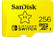 SANDISK microSDXC™, Speicherkarte für Nintendo Switch, 256 GB, Gelb