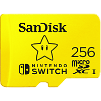 SANDISK microSDXC™ Karte für Nintendo Switch, 256 GB , Speicherkarte, Gelb