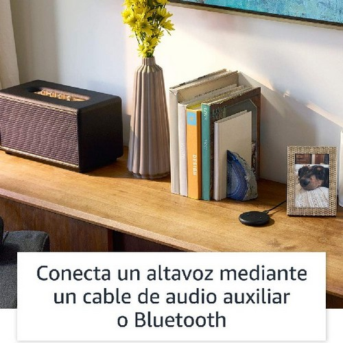 Adaptador Inteligente - Amazon Echo Input, Compatible con Alexa, Bluetooth, Blanco