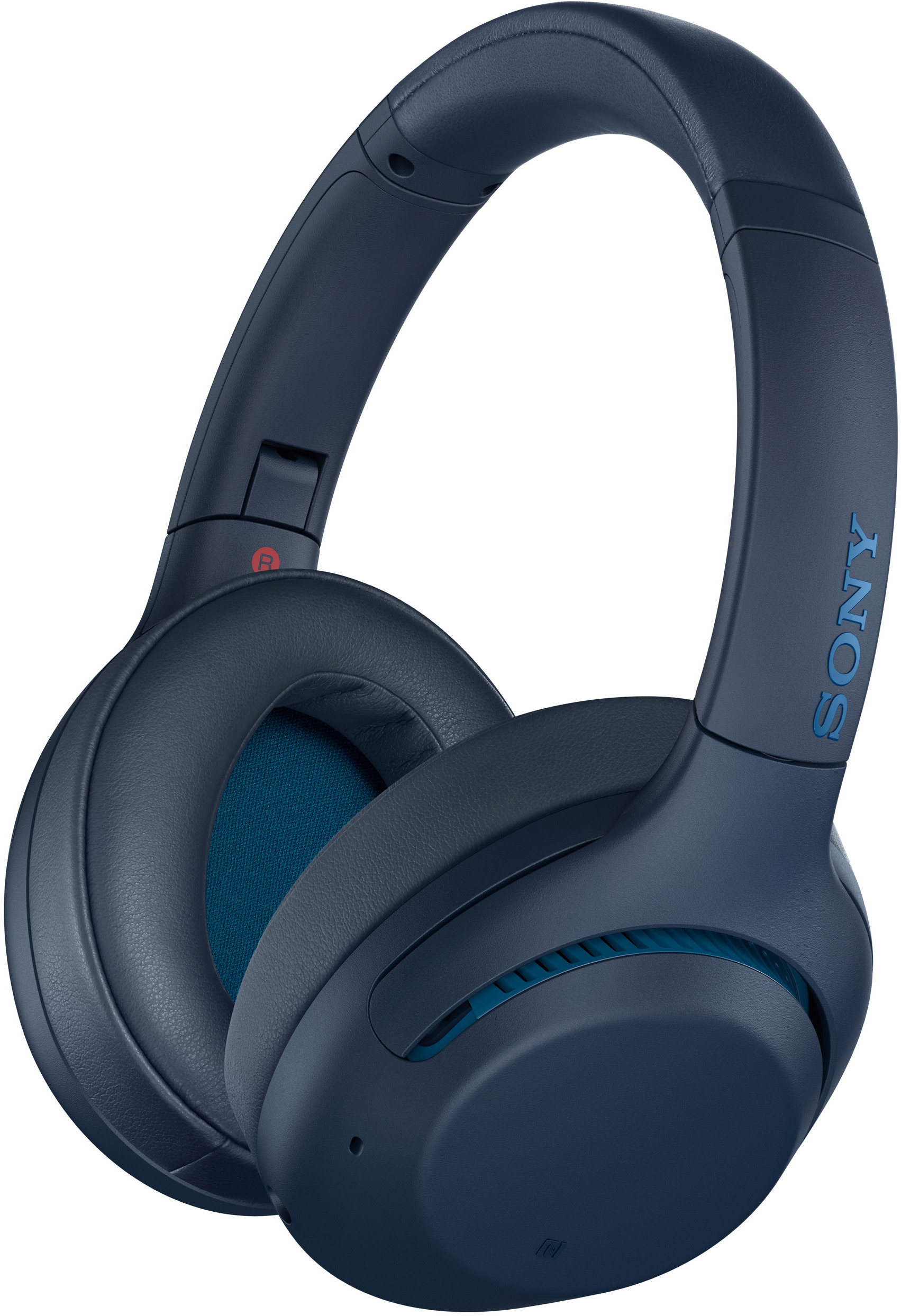 SONY WH-XB900N, Over-ear Kopfhörer Bluetooth Blau