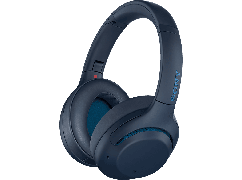 SONY WH-XB900N, Over-ear Kopfhörer Bluetooth Blau