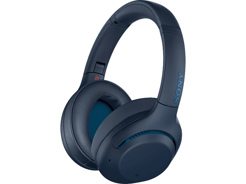 WH-XB900N, Over-ear SONY Kopfhörer Blau Bluetooth