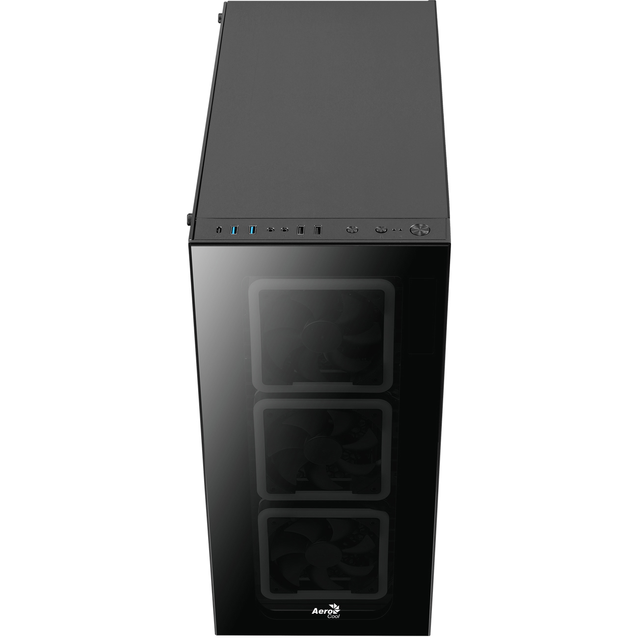 AEROCOOL Tor Pro PC-Gehäuse, Schwarz