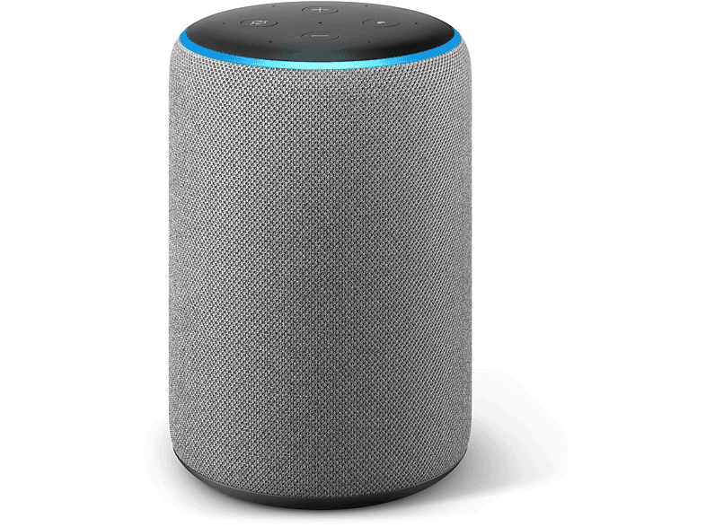Altavoz inteligente con Alexa - Amazon Echo Plus (2ª Gen.), Sonido alta calidad, Controlador de Hogar, Gris