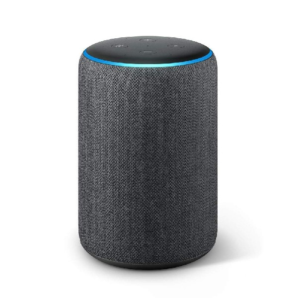 Altavoz inteligente con Alexa - Amazon Echo Plus (2ª Gen) Sonido alta calidad, Controlador de Hogar, Antracita