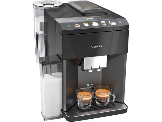 SIEMENS TQ505D09 - Kaffeevollautomat (Saphirschwarz metallic)