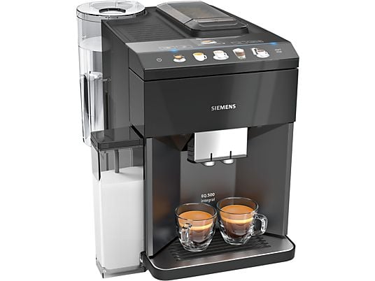 SIEMENS TQ505D09 - Macchina da caffè superautomatica (Zaffiro nero metallizzato)