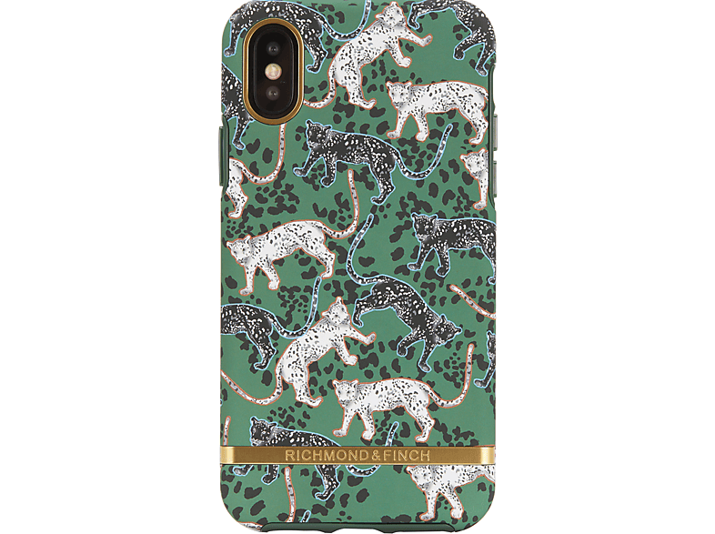 RICHMOND & FINCH Back cover Green Leopard iPhone X / Xs (IPX-408)