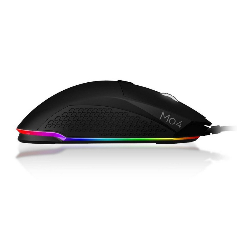 Ratón gaming - Creative Sound Blaster X Siege M04, 12000 DPI, Óptico, Mano derecha, Negro