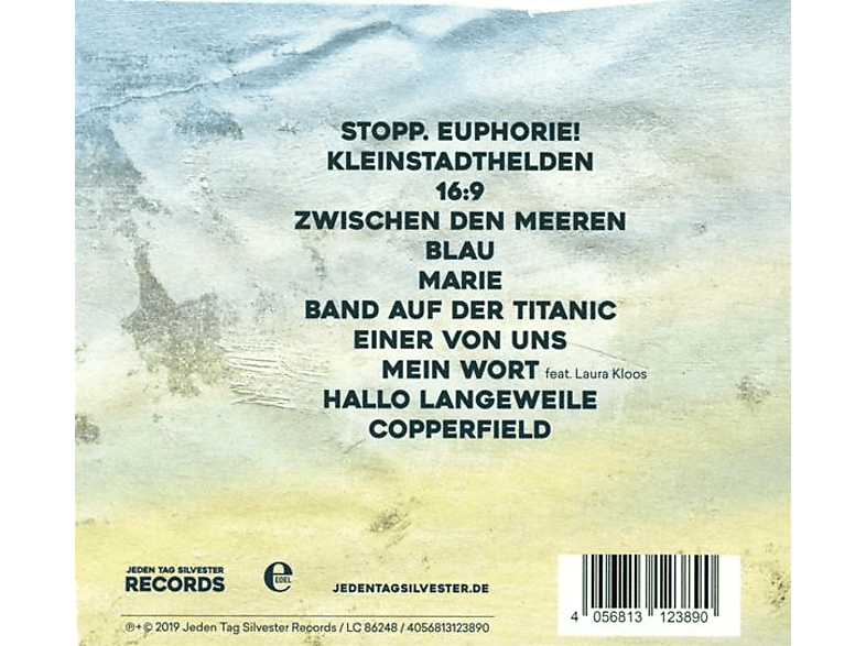 Thumbnail - Jeden Tag Silvester - Zwischen den Meeren (CD)