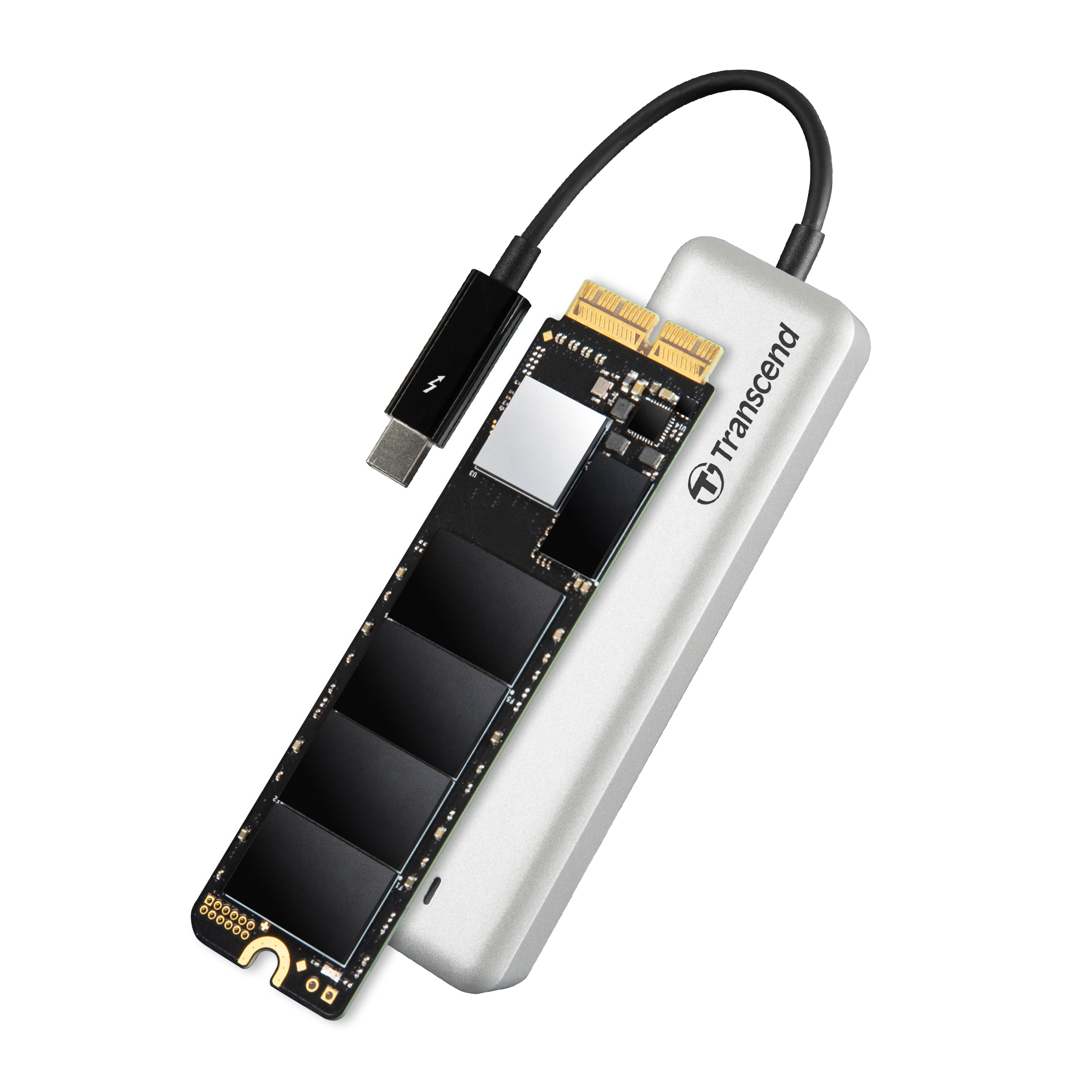 TRANSCEND JetDrive SSD, GB 960 855 Silber Festplatte, extern