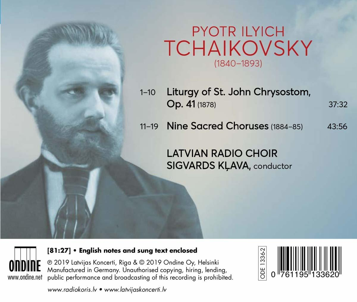 Latvian Radio Choir - Liturgy of St.John Chrysostom  - (CD)