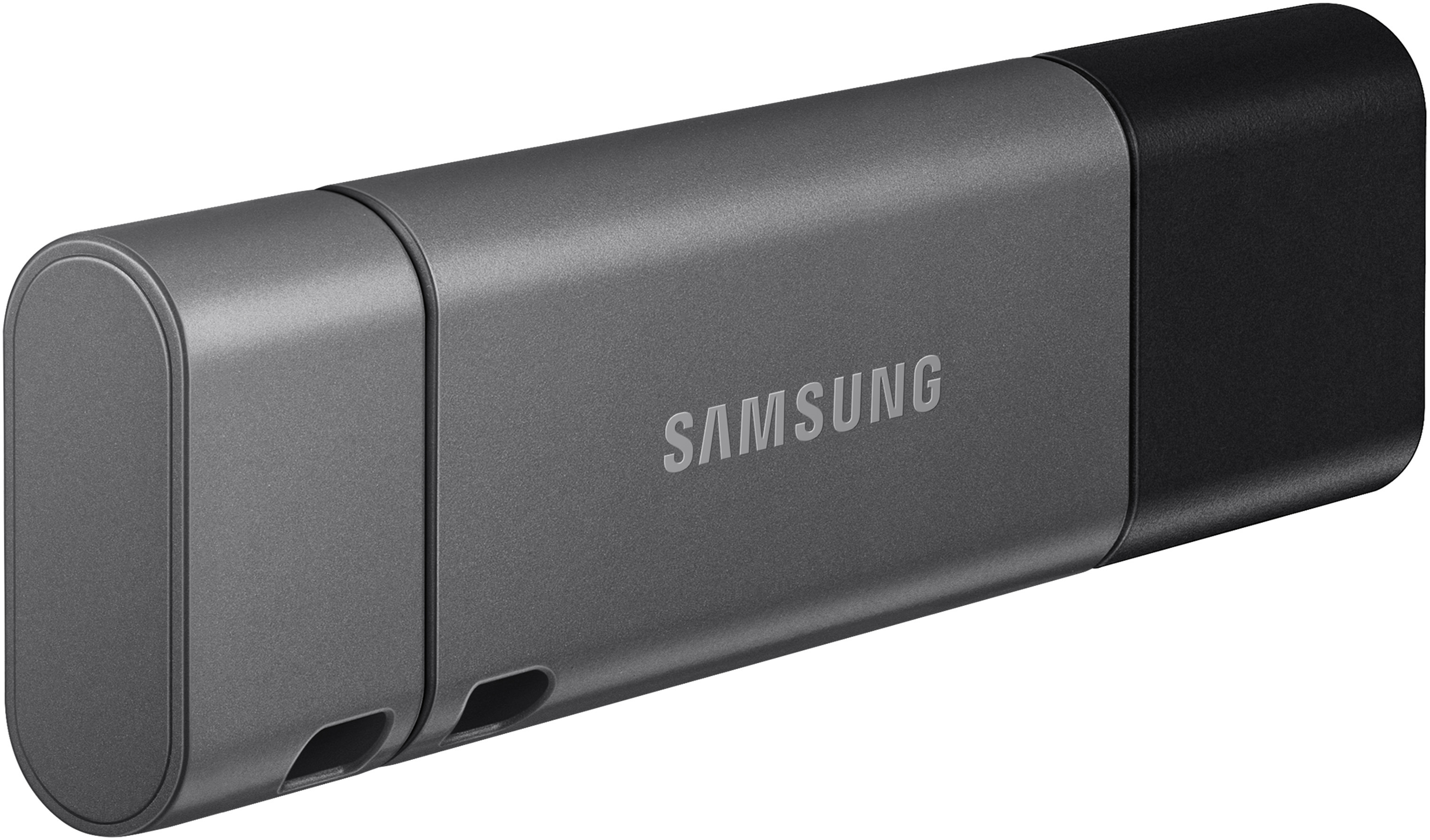 SAMSUNG Flash Drive DUO Plus USB-Stick, 32 GB, 200 MB/s, Silber/Schwarz
