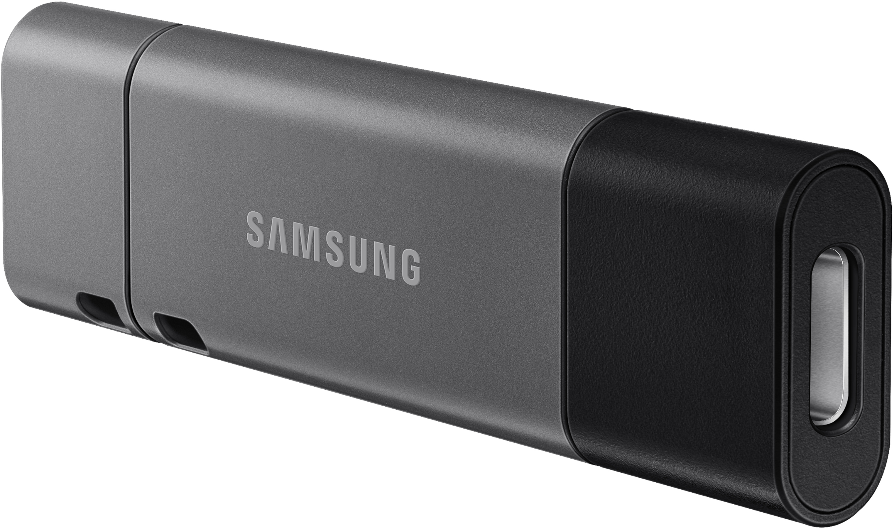SAMSUNG Flash Drive DUO Plus USB-Stick, 32 GB, 200 MB/s, Silber/Schwarz