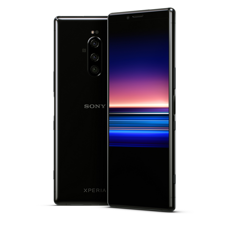 Móvil - Sony Xperia 1, Negro, 128 GB, 6 GB RAM, 6.5", Snapdragon 8554, Android