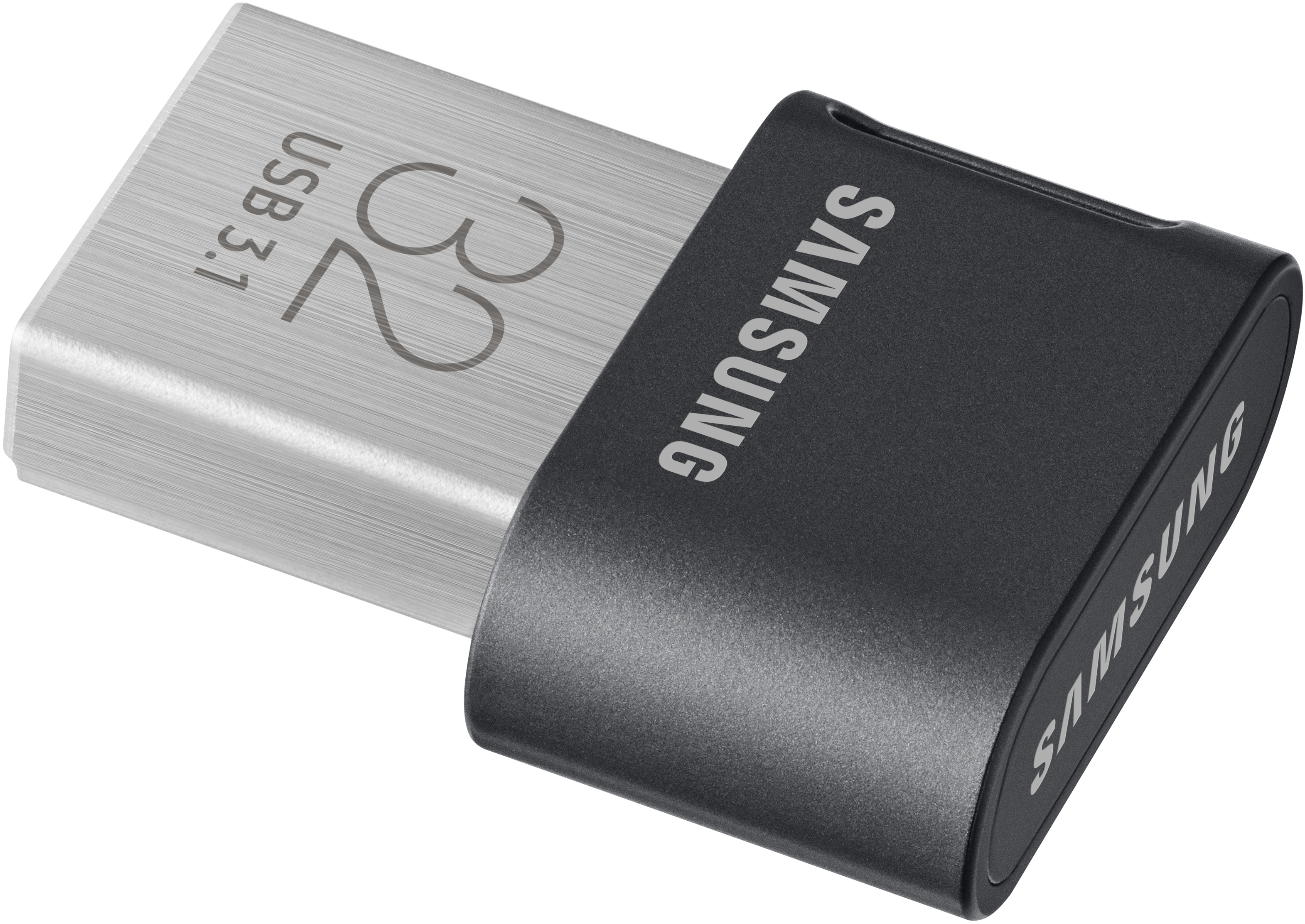 SAMSUNG Flash Drive FIT Plus USB-Stick, 32 GB, 200 MB/s, Schwar/Silber