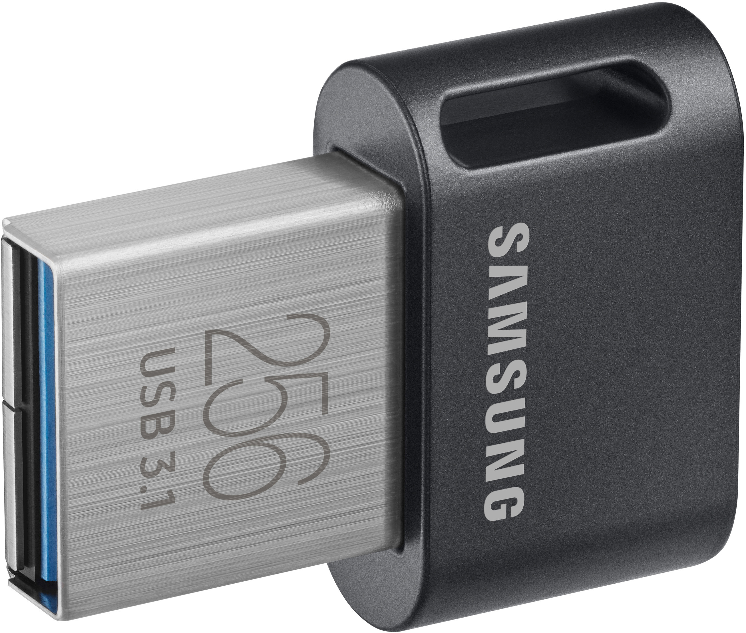 SAMSUNG Flash Drive FIT Plus USB-Stick, 256 GB, 300 MB/s, Schwar/Silber