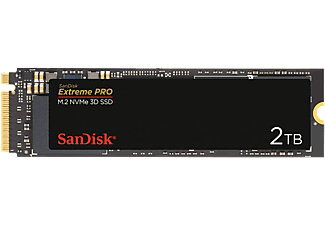 SANDISK Extreme PRO M.2 NVME 3D - Disco rigido (SSD, 2 TB, Grigio/Nero)