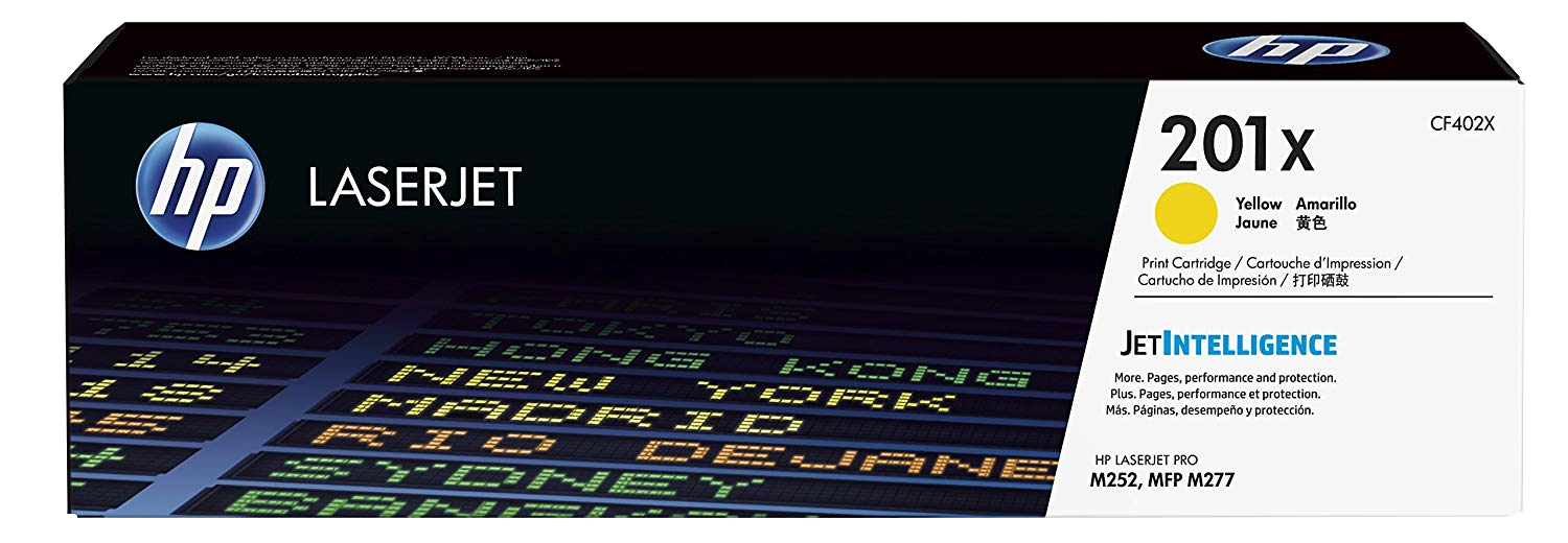HP No.201X YELLOW toner CF402X
