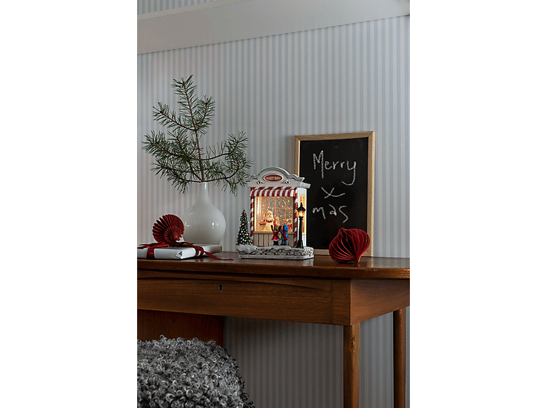 Thumbnail - KONSTSMIDE LED "Süßigkeitenshop", wassergefüllt Leuchtdekoration, Weiß, Warm Weiß