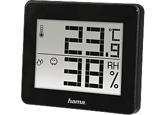 HAMA TH-130 - Thermometer/Hygrometer (Schwarz)