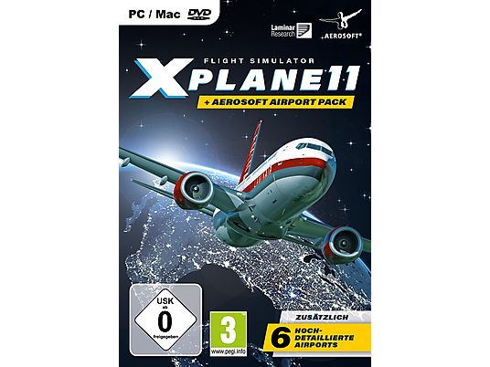 XPlane 11 + Aerosoft Airport Pack - PC/MAC - Deutsch