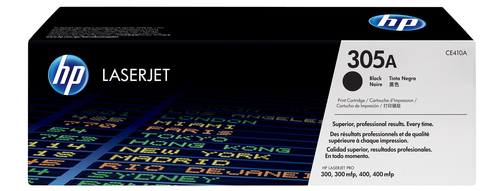 HP 305A fekete eredeti LaserJet tonerkazetta (CE410A)