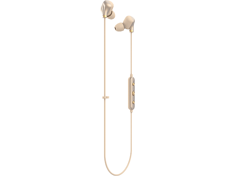 HAPPY PLUGS Draadloze oortjes Ear Piece II Wireless Matte Gold (172853)