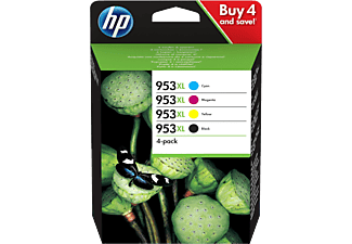 HP No.953XL tintapatron csomag (3HZ52AE - C/M/Y/K)