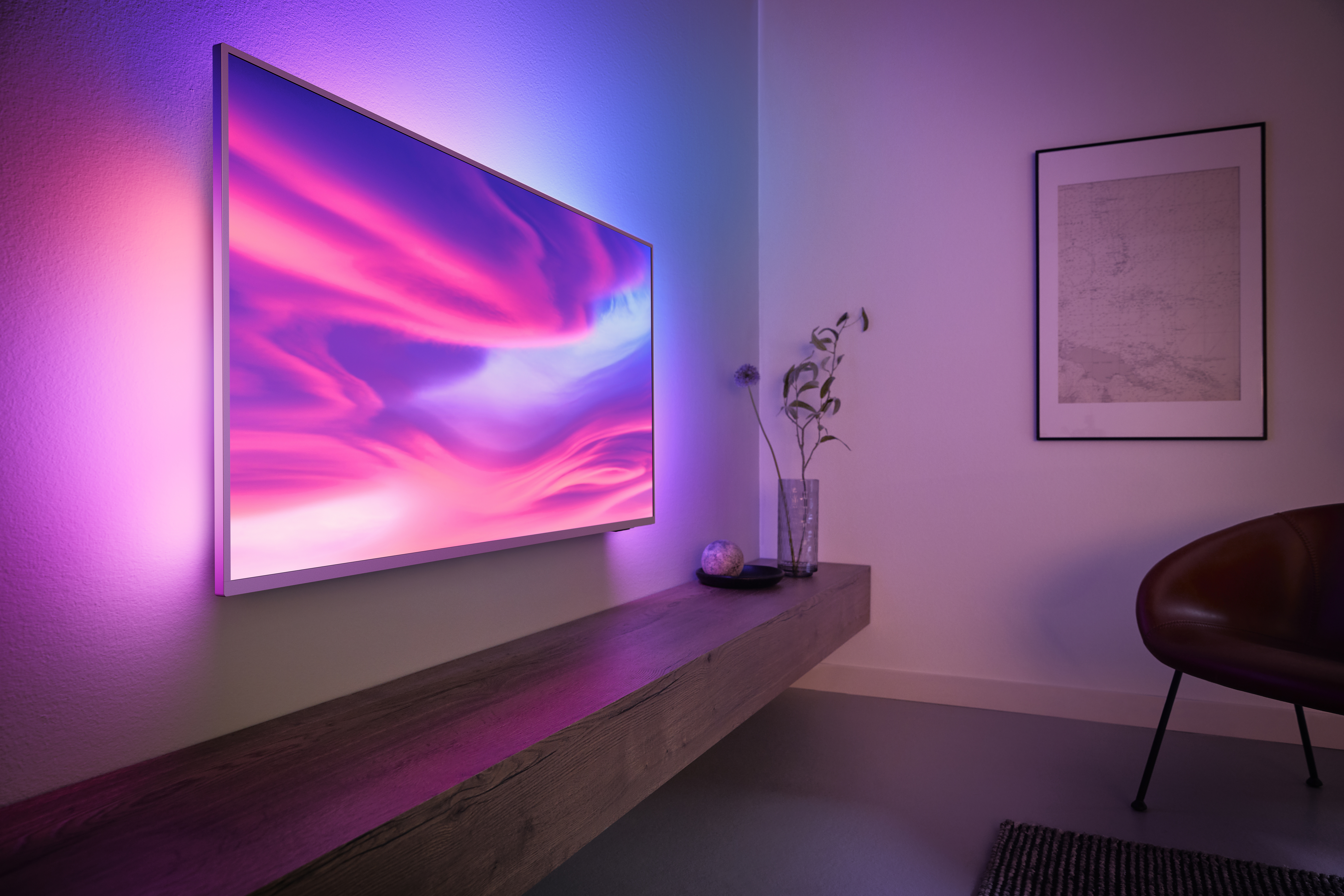 PHILIPS 75PUS7354 LED-TV (Flat, 75 Zoll / 189 cm, UHD 4K, SMART TV, Ambilight, Android™ 9.0 (P))