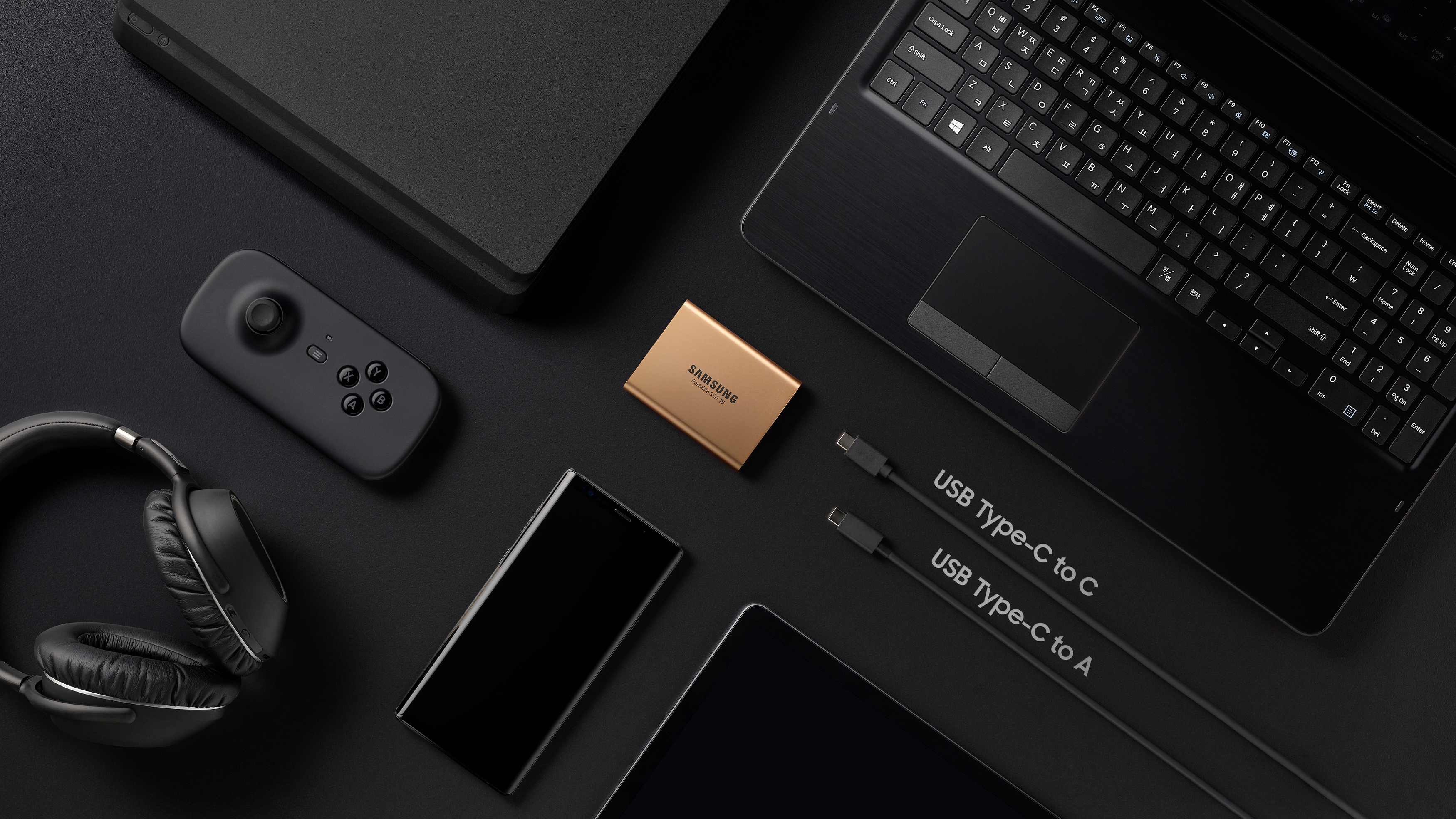SAMSUNG Portable SSD T5 Festplatte, 500 GB SSD, 2,5 Zoll, extern, Rosegold