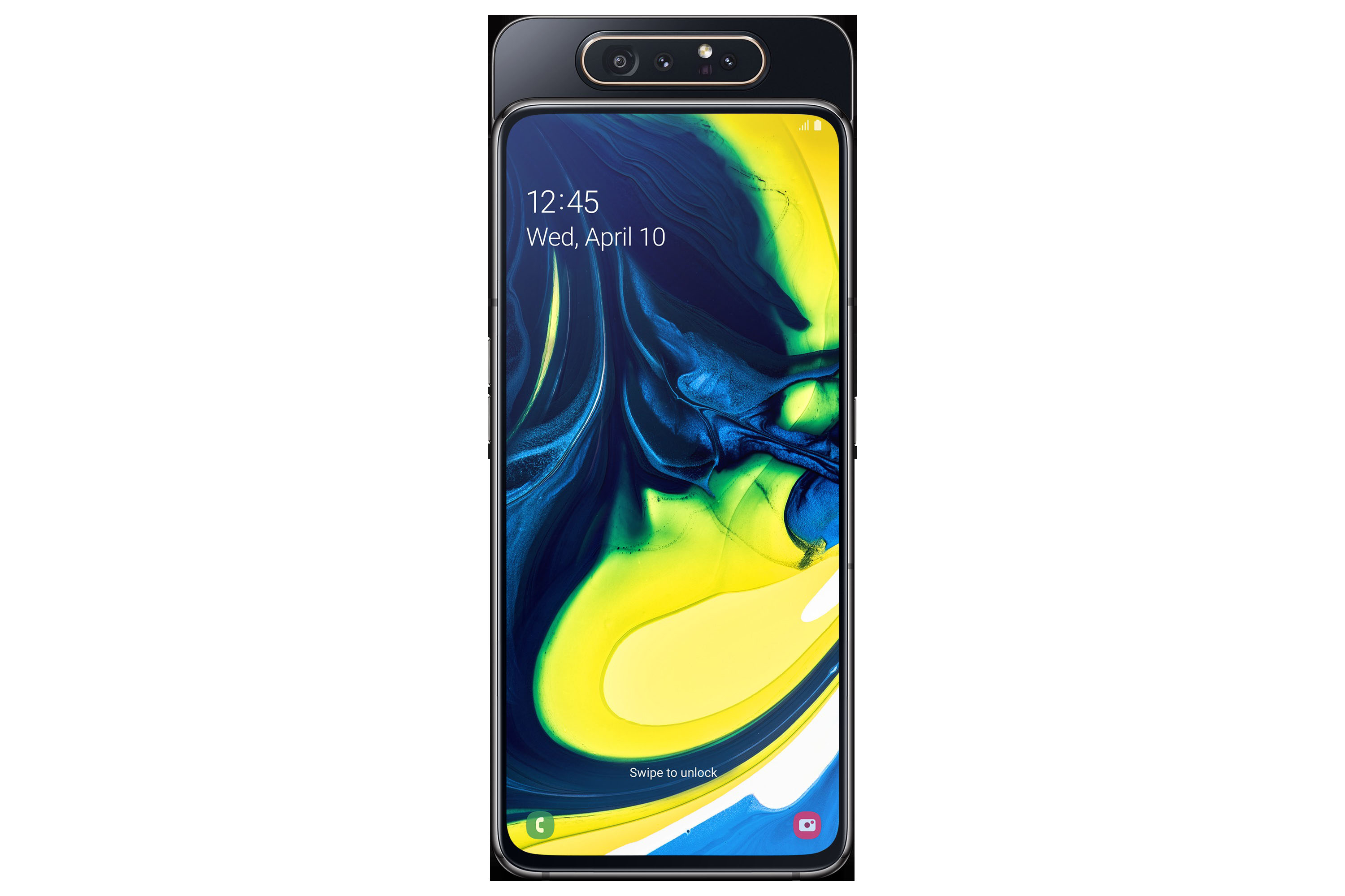 SAMSUNG Galaxy A80 128 GB Phantom Black Dual SIM