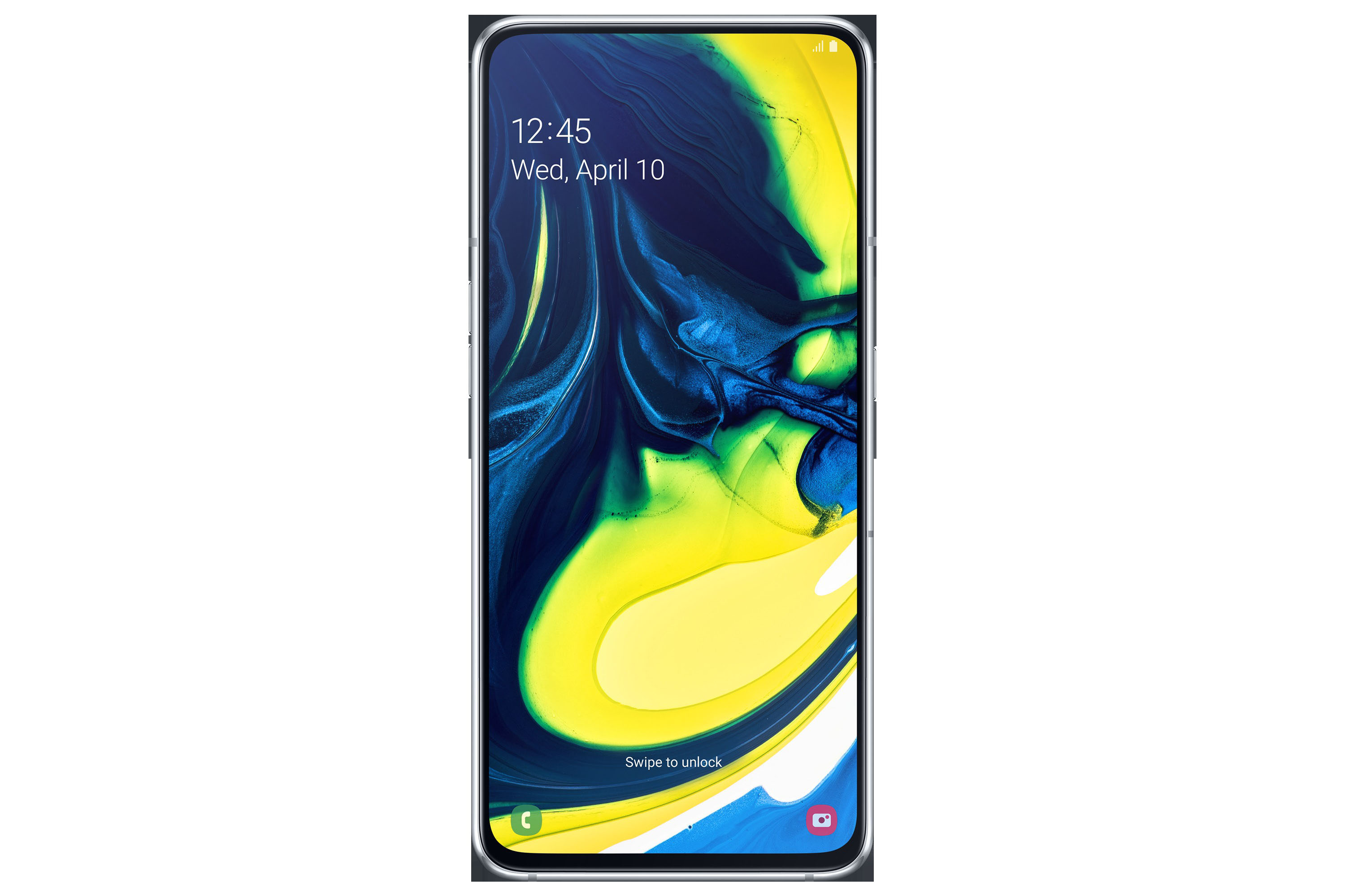 SAMSUNG Galaxy A80 128 GB Ghost White Dual SIM