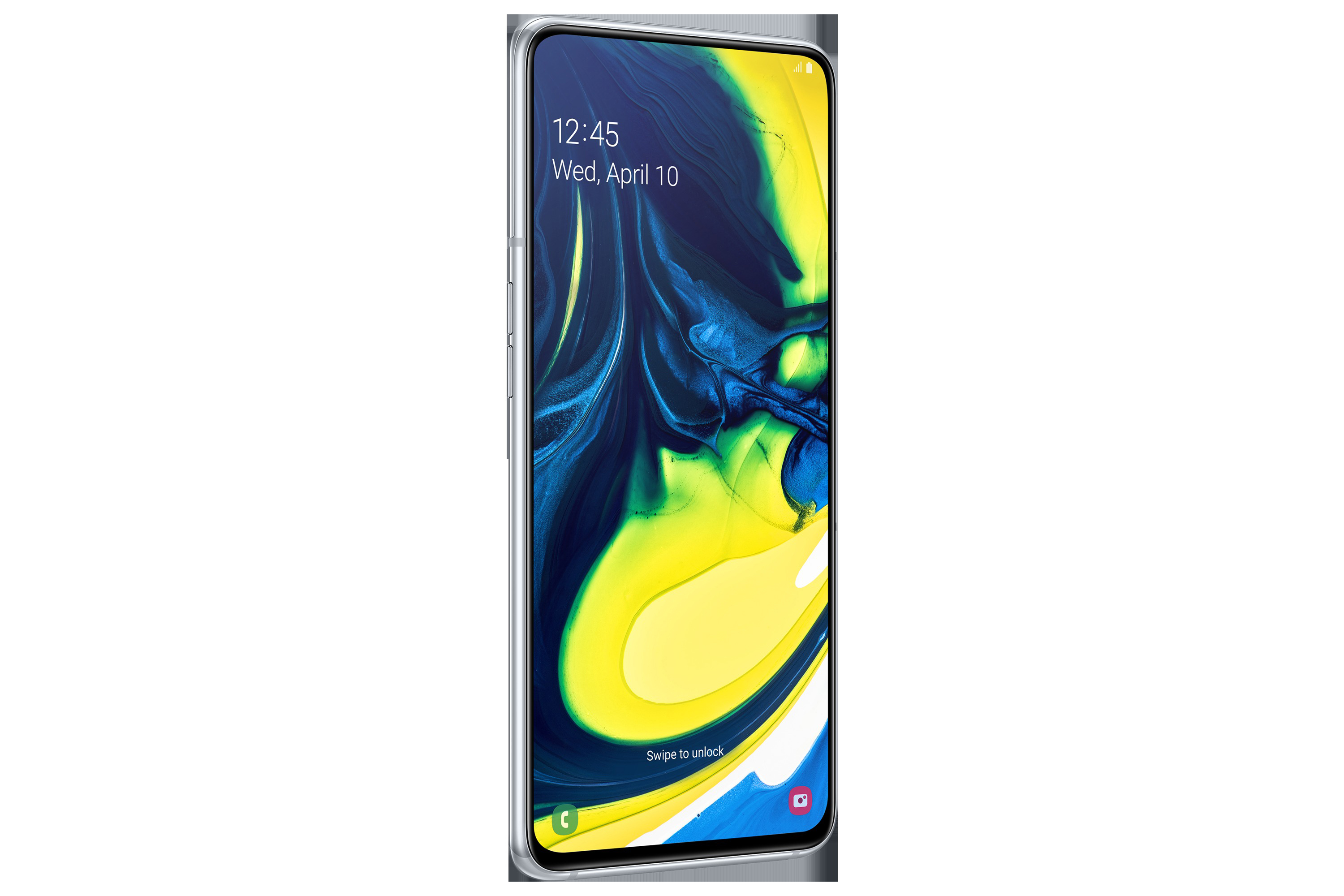 SAMSUNG Galaxy A80 128 GB Ghost White Dual SIM