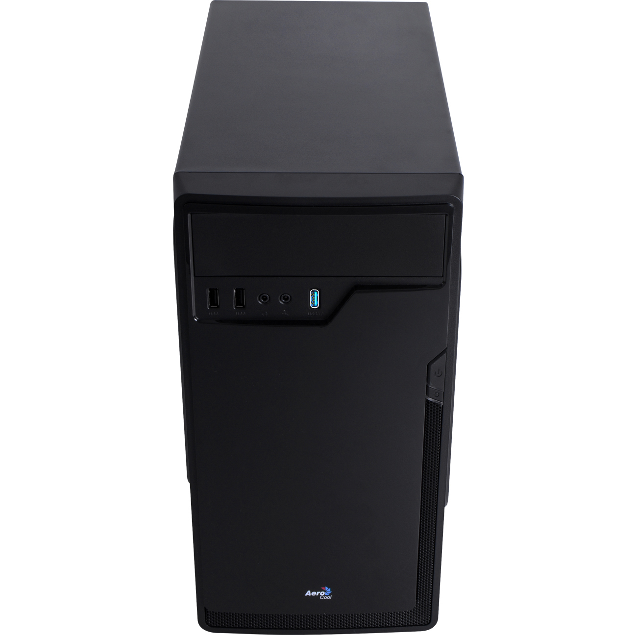 AEROCOOL CS-100 Advance Black PC-Gehäuse, Schwarz
