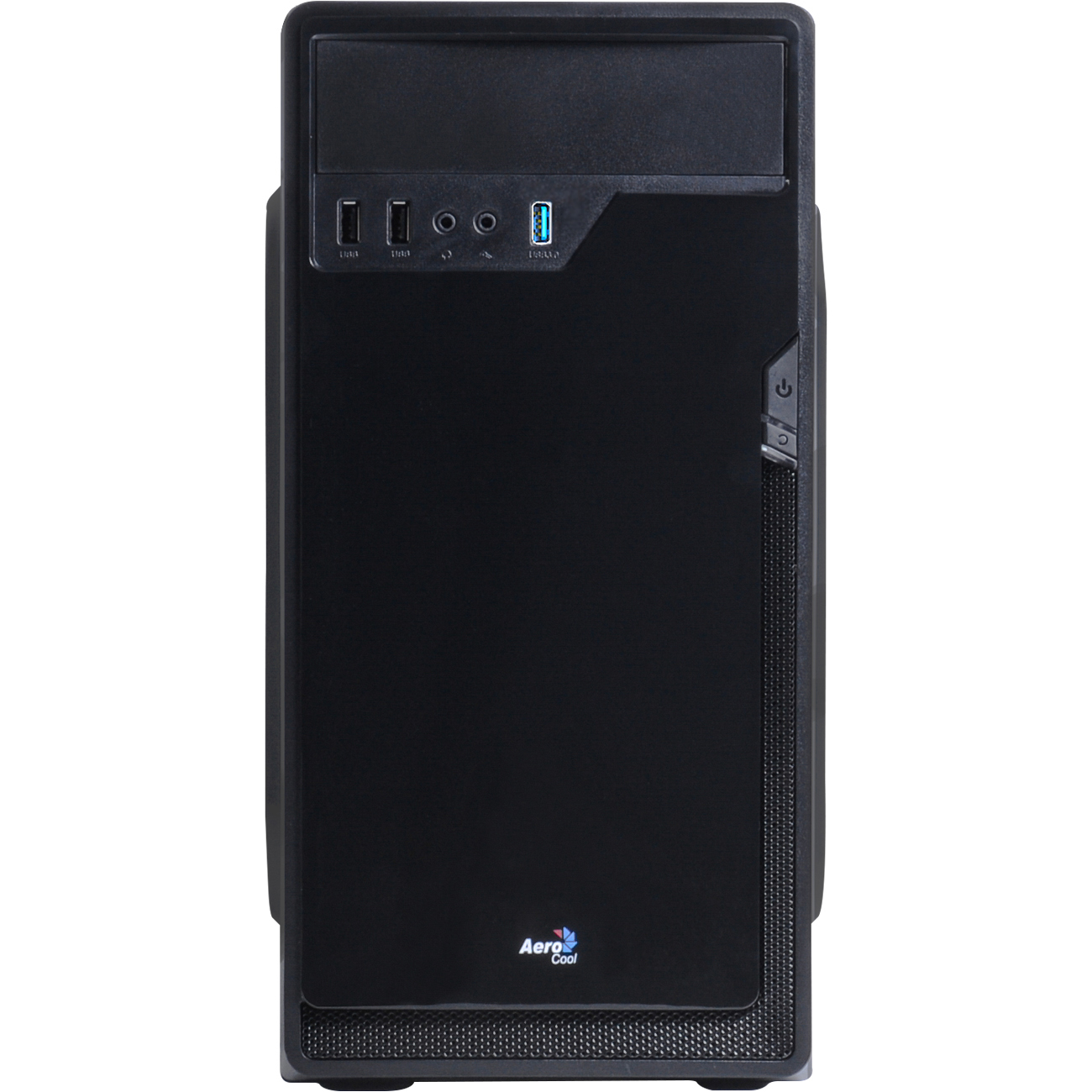 AEROCOOL CS-100 Advance Black PC-Gehäuse, Schwarz