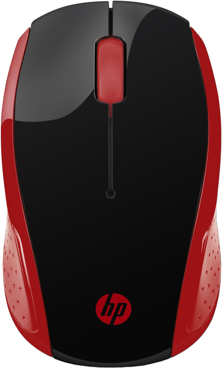 HP 200 vezeték nélküli piros egér (2HU82AA)