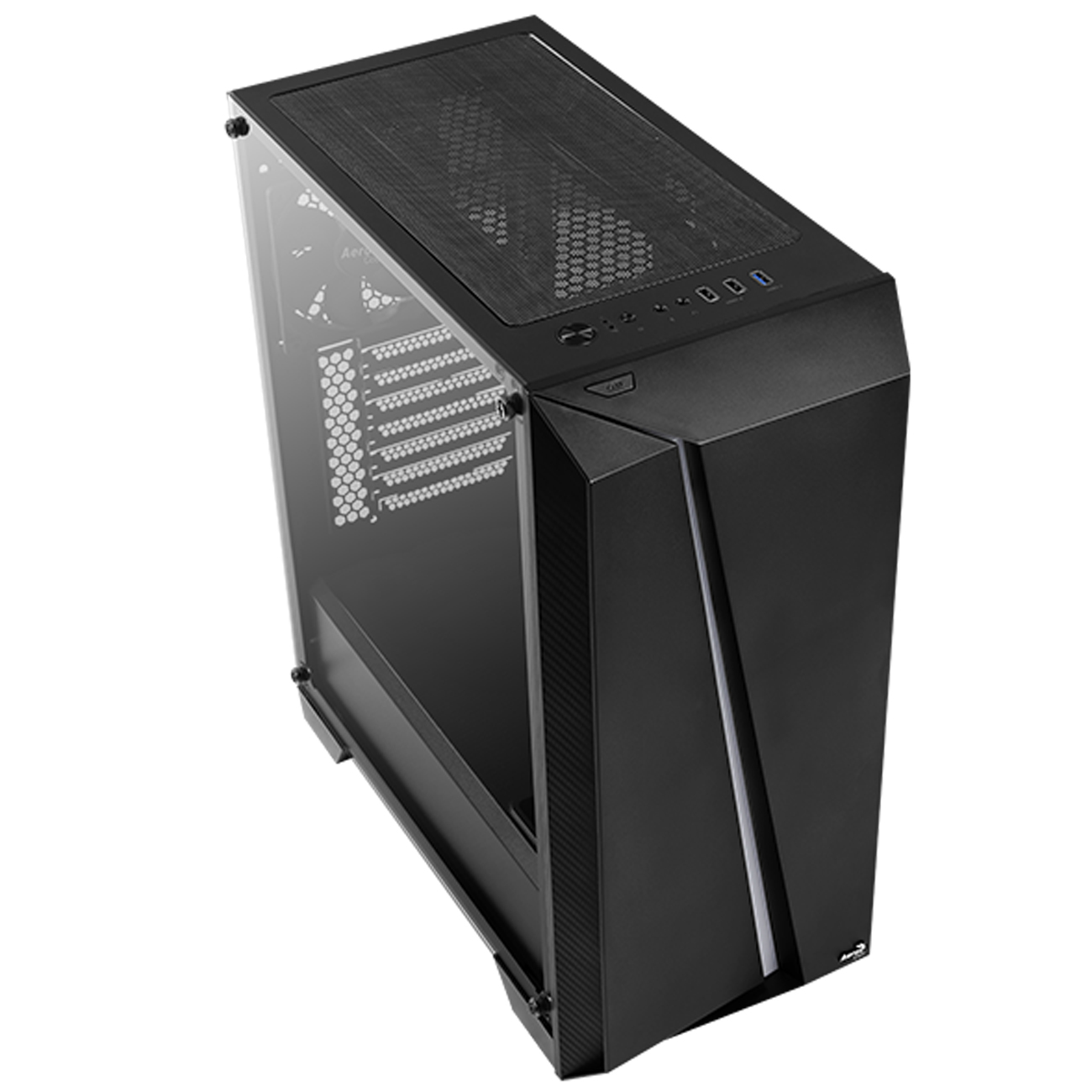 AEROCOOL CYLON PRO PC-Gehäuse, Schwarz