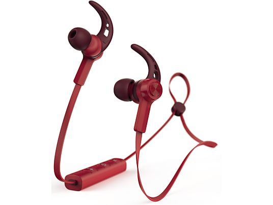HAMA Connect BT - Cuffie Bluetooth (In-ear, Pepe di peperoncino rosso, Granato)