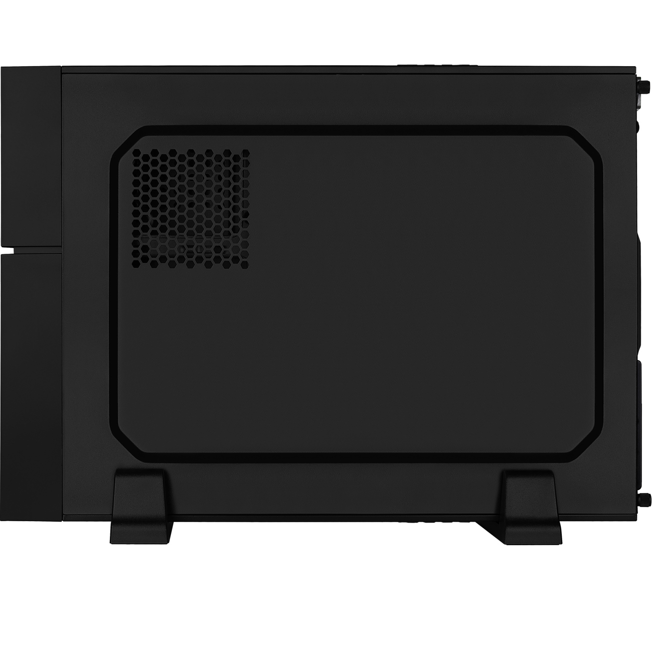 AEROCOOL Playa Slim PC-Gehäuse, Schwarz
