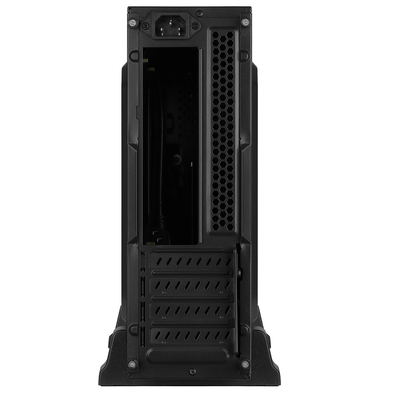 AEROCOOL Playa Slim PC-Gehäuse, Schwarz