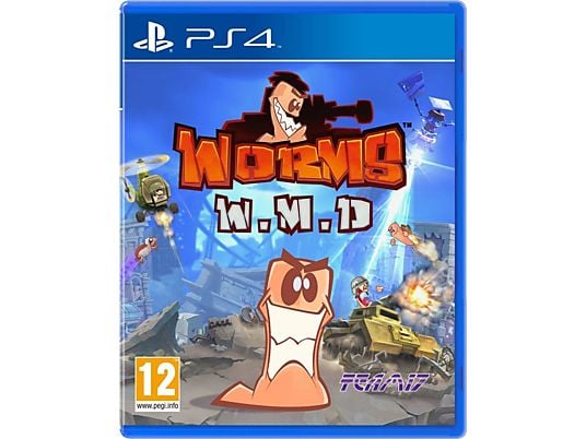 Worms W.M.D. - PlayStation 4 - Tedesco